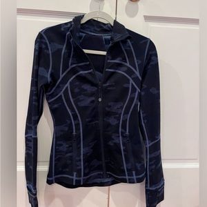 Blue camouflage Lululemon Define Jacket